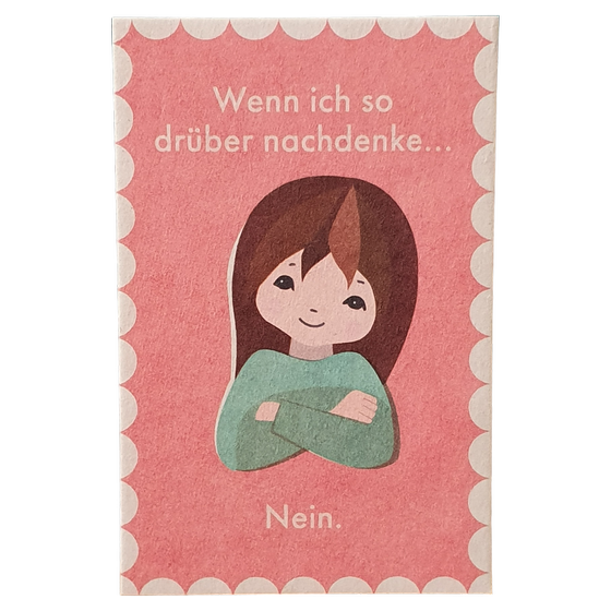 Minigruß Nein
