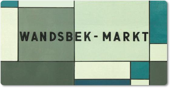 U-Bahn Hamburg U-Bahnhof Wandsbek-Markt, Hochbahn Linie U1,  tom bäcker Geschenkidee Hansestadt, Souvenir, Elbe, Lübecker Straße, Ritterstraße, Wandsbeker Chaussee, Marktplatz, Straßburger Straße