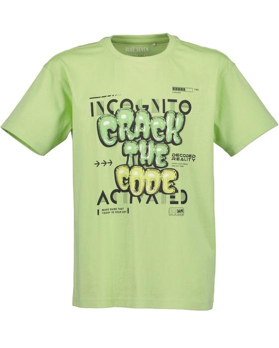 T-Shirt "Incognito", Bio-Baumwolle, GOTS-zertifiziert, hellgrün