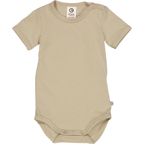 Müsli by Green Cotton Cozy Me Body Kurzarm Cashmere
