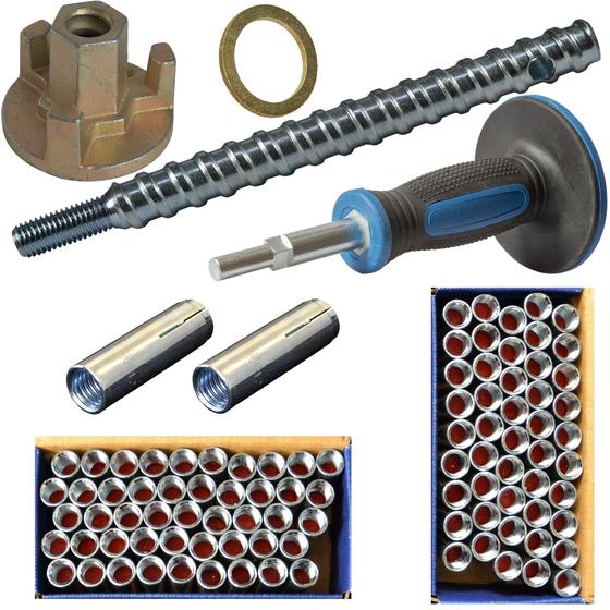 Beton<br>Befestigungsset für Kernbohrständer<br>Bohrdurchmesser 15 mm