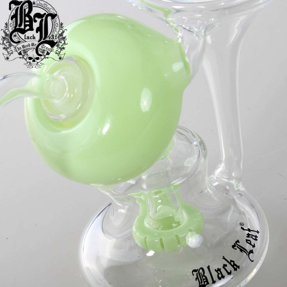 Dab Rig, Black Leaf®, Recyclebong Öl, Grün