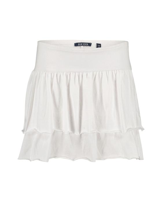 Rock mit eingenähter Hose, Biobaumwolle, GOTS-zertifiziert, weiß