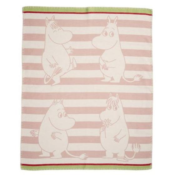 Klippan Baumwolldecke Moomin Baby PINK