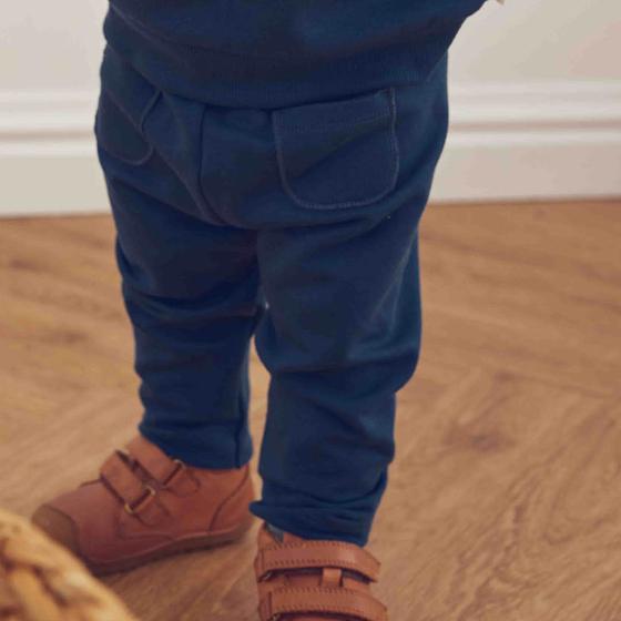Müsli by Green Cotton Baby Cozy Me Sweat Pocket Pants Navy