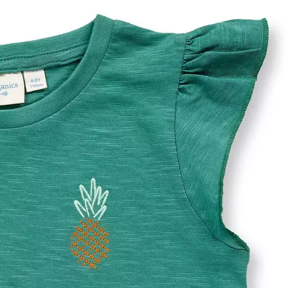 Sense Organics T-Shirt Nana Emerald Green