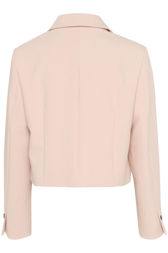 SOAKED IN LUXURY Cropped Blazer SLCorinne 30407631- puder