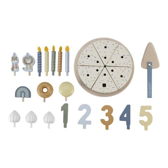 Little Dutch Geburtstagskuchen Blau