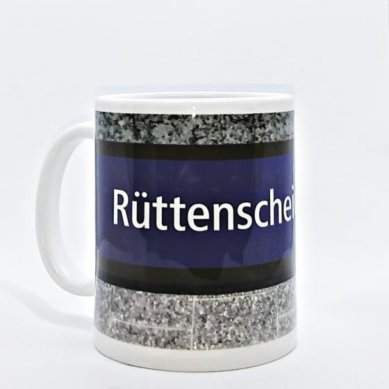 U-Bahnhof Rüttenscheider Stern, Souvenirshop, Essener U-Bahn Tasse,  tom bäcker, #lieblingstasse, online shoppen, Mitbringsel, Geschenkidee, Kaffeetasse, Ruhgebiet, Ruhrpott, Philharmonie, Martinstraße