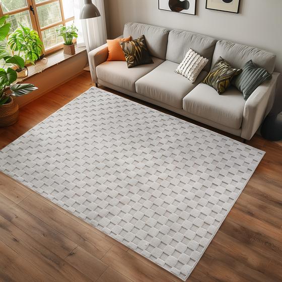 Porto krem creme weiss karo