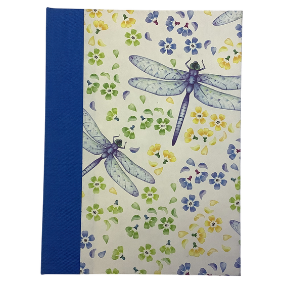 Kassette - Libellen, Italienisches Buntpapier