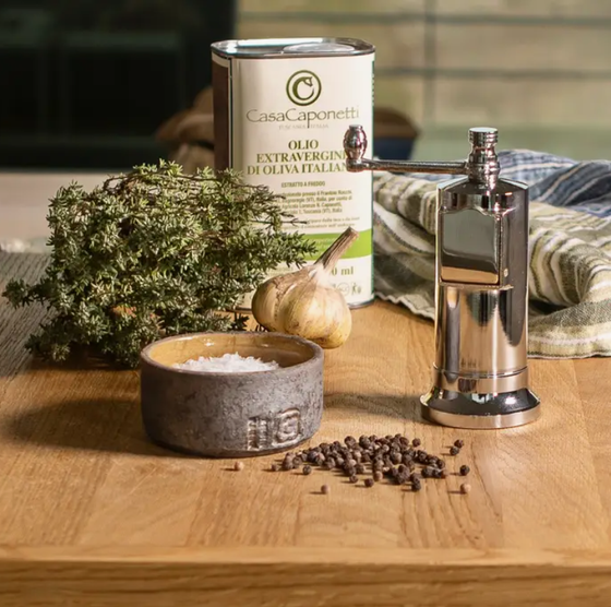 Gewürzmühlen |  Pfeffermühle Chef's Mate - 5,3 Zoll / Chrom glänzend