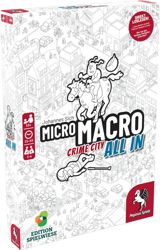MicroMacro: Crime City 3–All In Edition Spielwiese - Pegasus Spiele