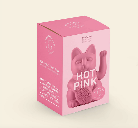 DONKEY Winkekatze LUCKY CAT 330550 rosa - Rebellion