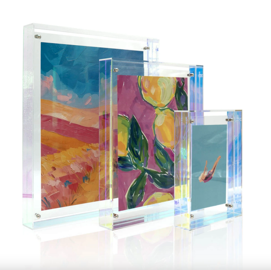 MEA-Living Bilderrahmen Acryl - 10 x 15 cm BRA-013 - rainbow