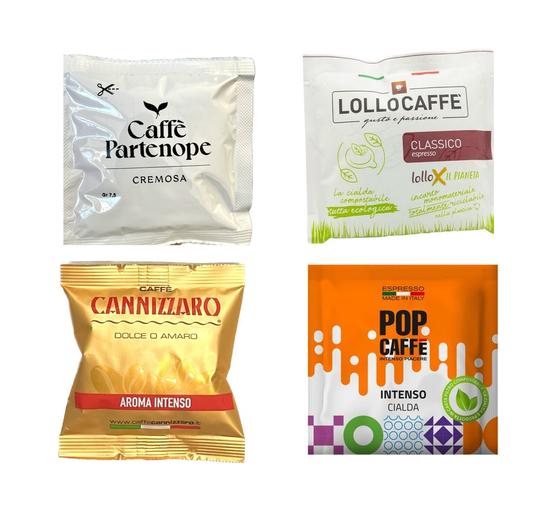 ESE Pads Proben_Schönbergers Kaffeegreissler