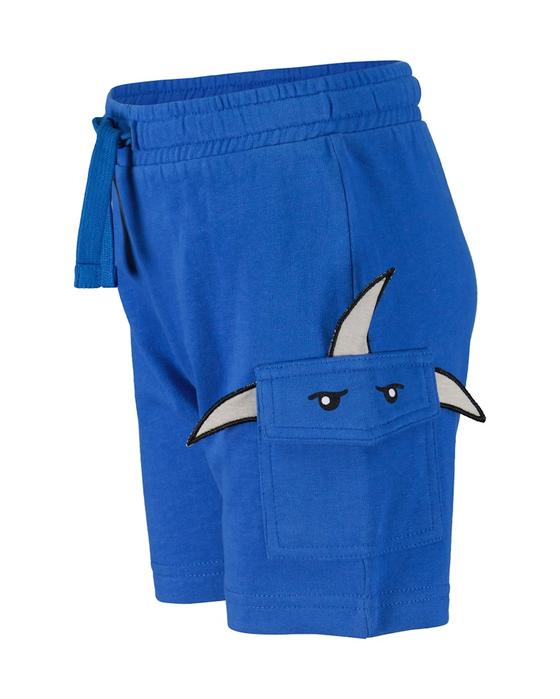 Shorts "Hai", Baumwolle, blau