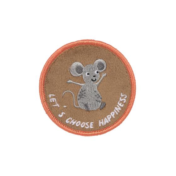 Lässig Patches Set 3 Stk. Nature Mouse Beaver Hedgehog