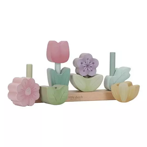 Little Dutch Steckpuzzle Stapelblumen Fairy Garden