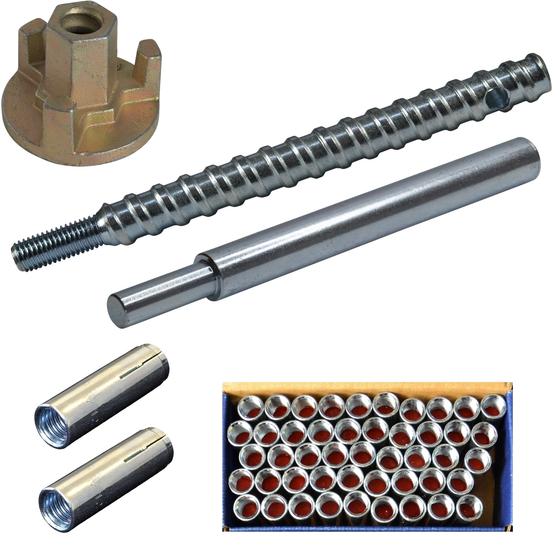 Beton<br>Befestigungsset für Kernbohrständer<br>Bohrdurchmesser 15 mm