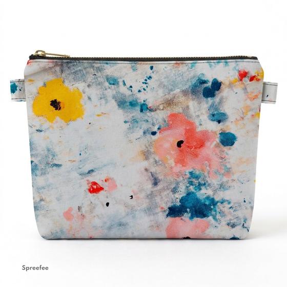Pouch Nähset mit See you at Six Canvas, Innenstoff und Reißverschluss