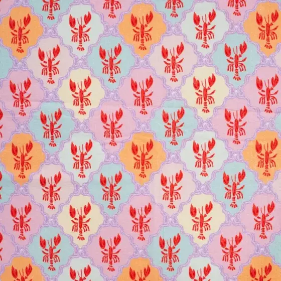 Baumwolle gesteppt Hummer