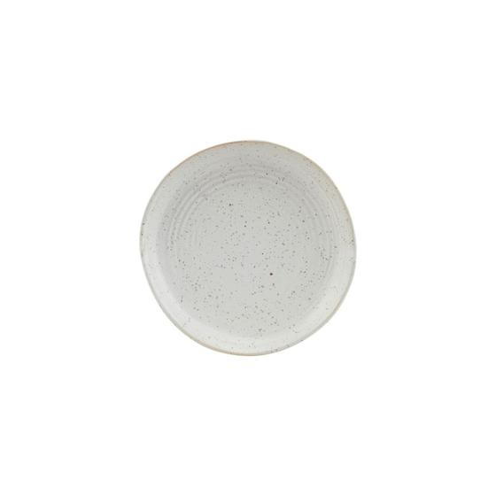 Teller | Kuchenteller Pion - Grau/ Weiß