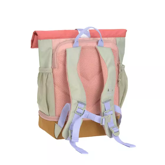 Lässig Kindergartenrucksack Rolltop - Sunny Explorer Rosa Pink