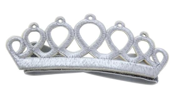 Global Affairs Haarband Krone Silber