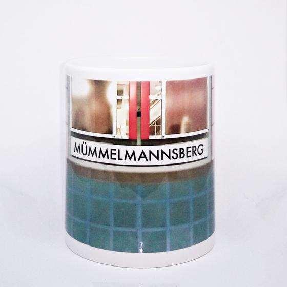 U-Bahn Kaffeebecher Kaffeetasse U-Bahnhof Mümmelmannsberg, Muemmelmannsberg, Hochbahn Linie U2, tom bäcker Geschenkidee Hamburg, Hansestadt, , #lieblingstasseLegienstraße, Merkenstraße, Steinfurther Allee, Billstedt