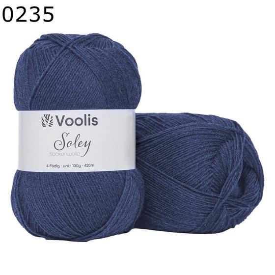 Voolis Soley uni jeansblau