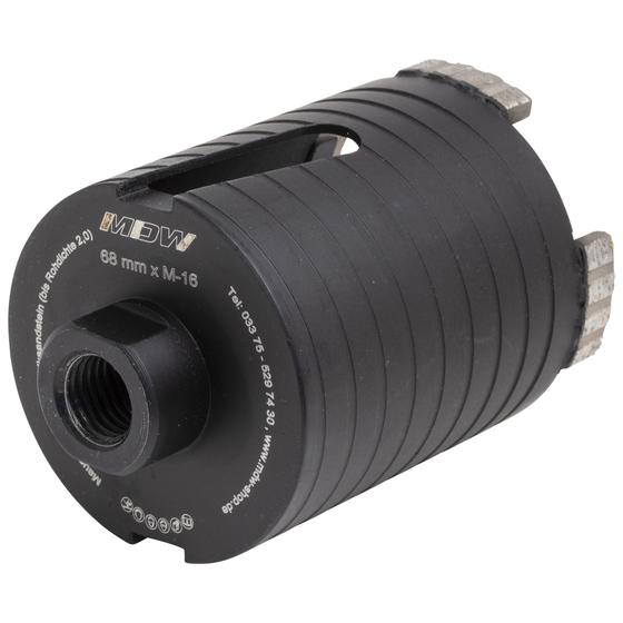 Diamant Dosensenker <br> Laser Black Turbo <br> Ø 68 / 82 mm <br> Mauerwerk, Ziegel, KS