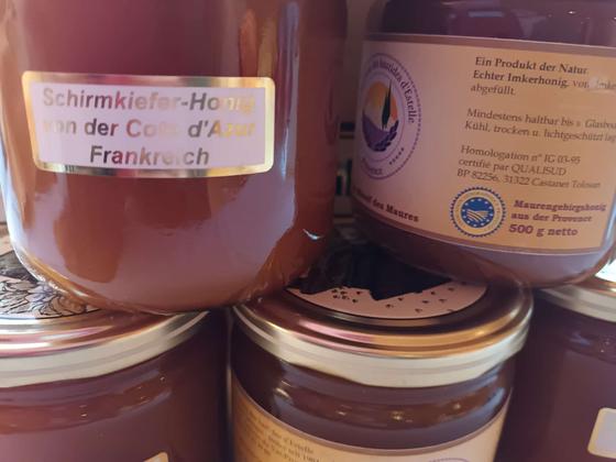 6 x 500 g Schirmkieferhonig vom Golf de Saint Tropez