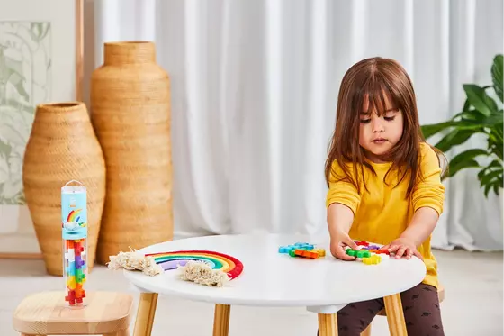 Plus Plus 15 Kreativ Bausteine BIG Regenbogen 