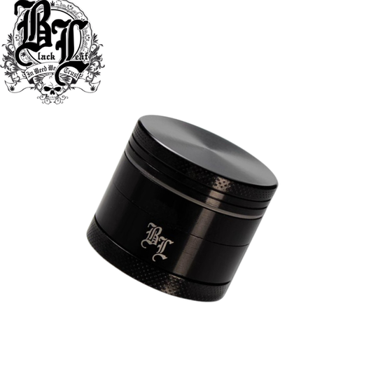 Grinder, Black Leaf®, anodisiert, Aluminium, 4-teilig, Übersicht