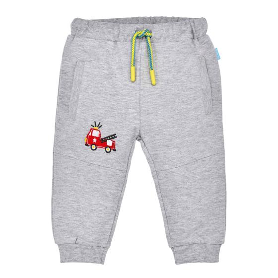 Sweathose "Feuerwehr", grau-meliert