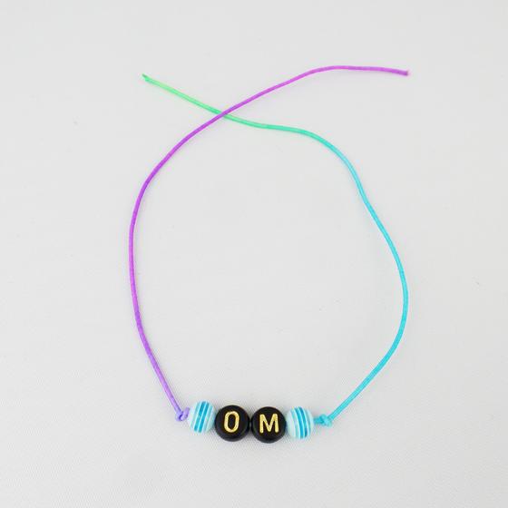 goldmarie Armband OM zum Knoten - bunt
