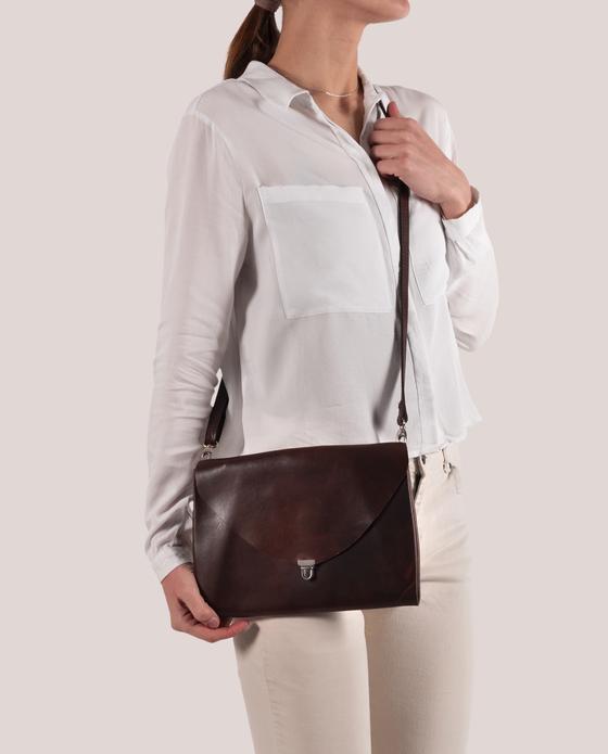 Oldschool Tasche L mit Schnalle