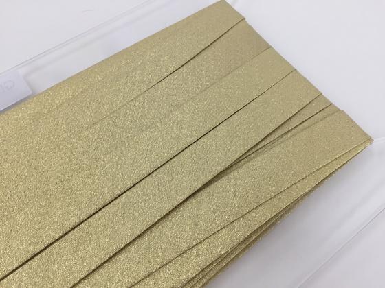 Schrägband 40/20 gold