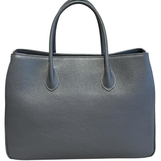 Maxima Handtasche groß grigio scuro dunkelgrau anthrazit