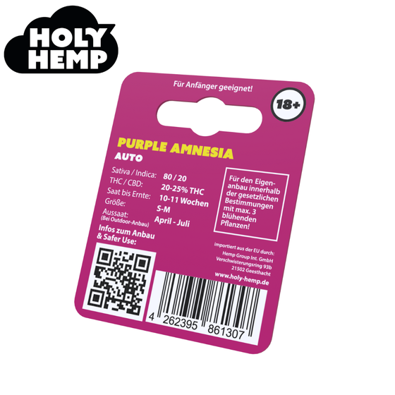 Samen, Holy Hemp, Purple Amnesia