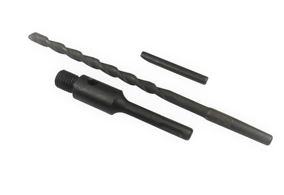 Diamant Trocken-Bohrkrone <br> Ø 32 - 162 mm <br> Nutzlänge 180 mm <br> wahlweise mit verschiedenen Aufnahmen