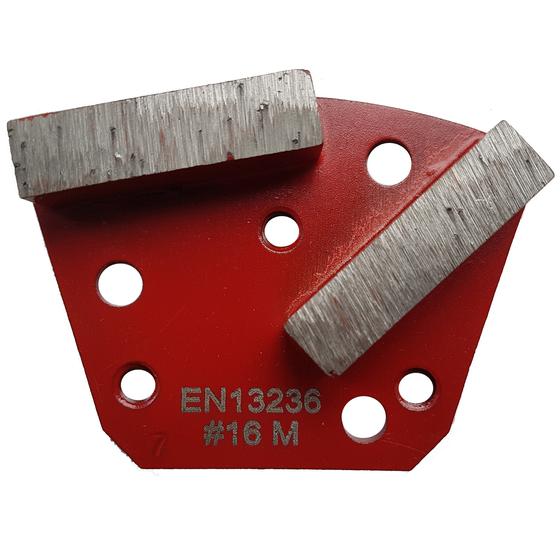 Diamant Schleifschuh <br> passend für MKS Funke<br> K 16/20 medium Bindung<br>für Beton/Epoxid universal 
