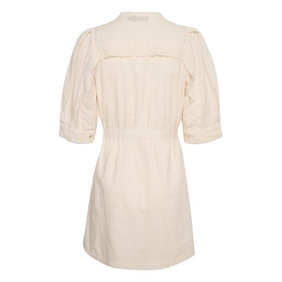 SOAKED IN LUXURY Kleid SLAnnabella 30407018 - altweiß