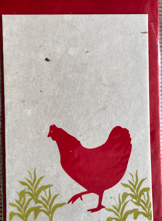 Daphne Karte "Huhn"