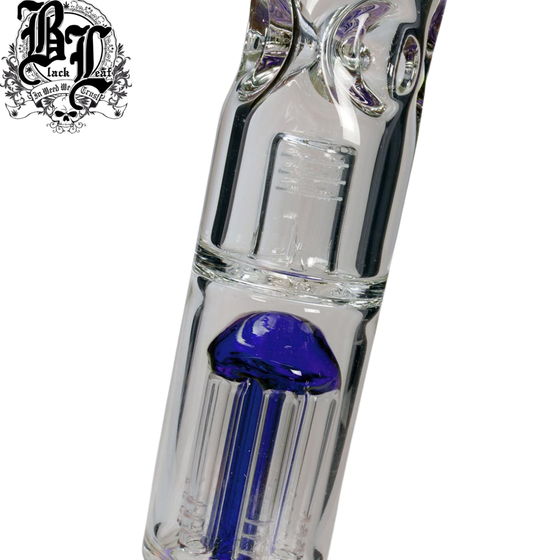 Perkolatorbong, Flaming Skull, Blau