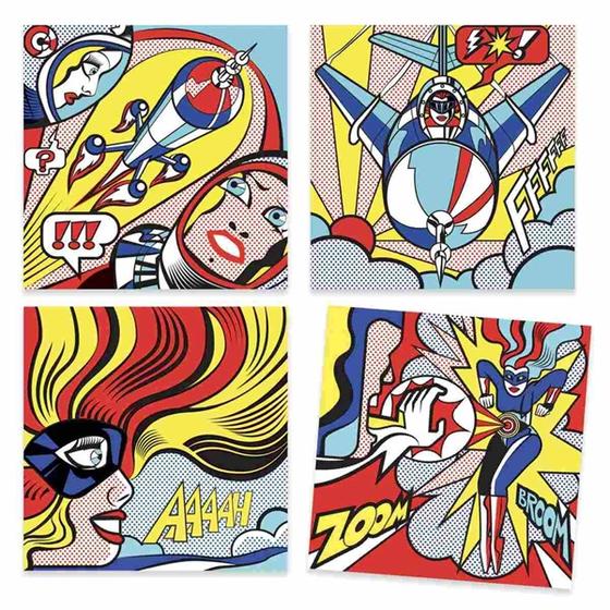 Kunstspaß inspired by Roy Lichtenstein