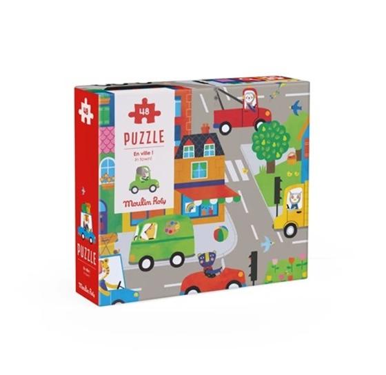 Puzzle "In der Stadt"
