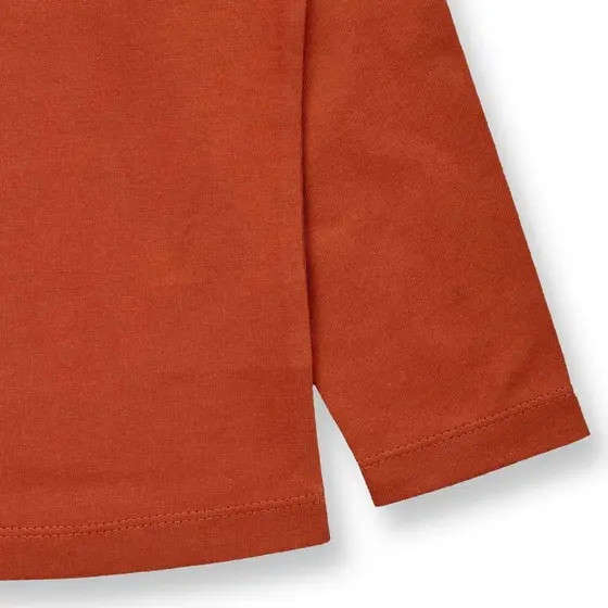Sense Organics Langarmshirt Yoobi Flower Terracotta