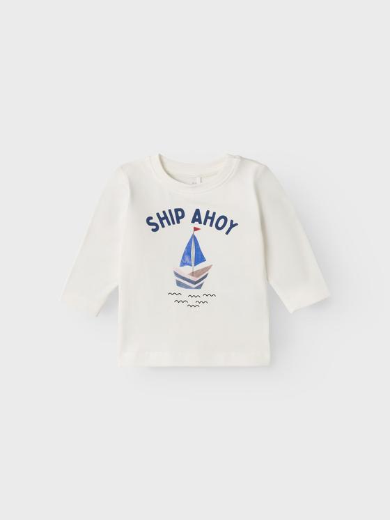 Name It Langarmshirt Sailor Jet Stream